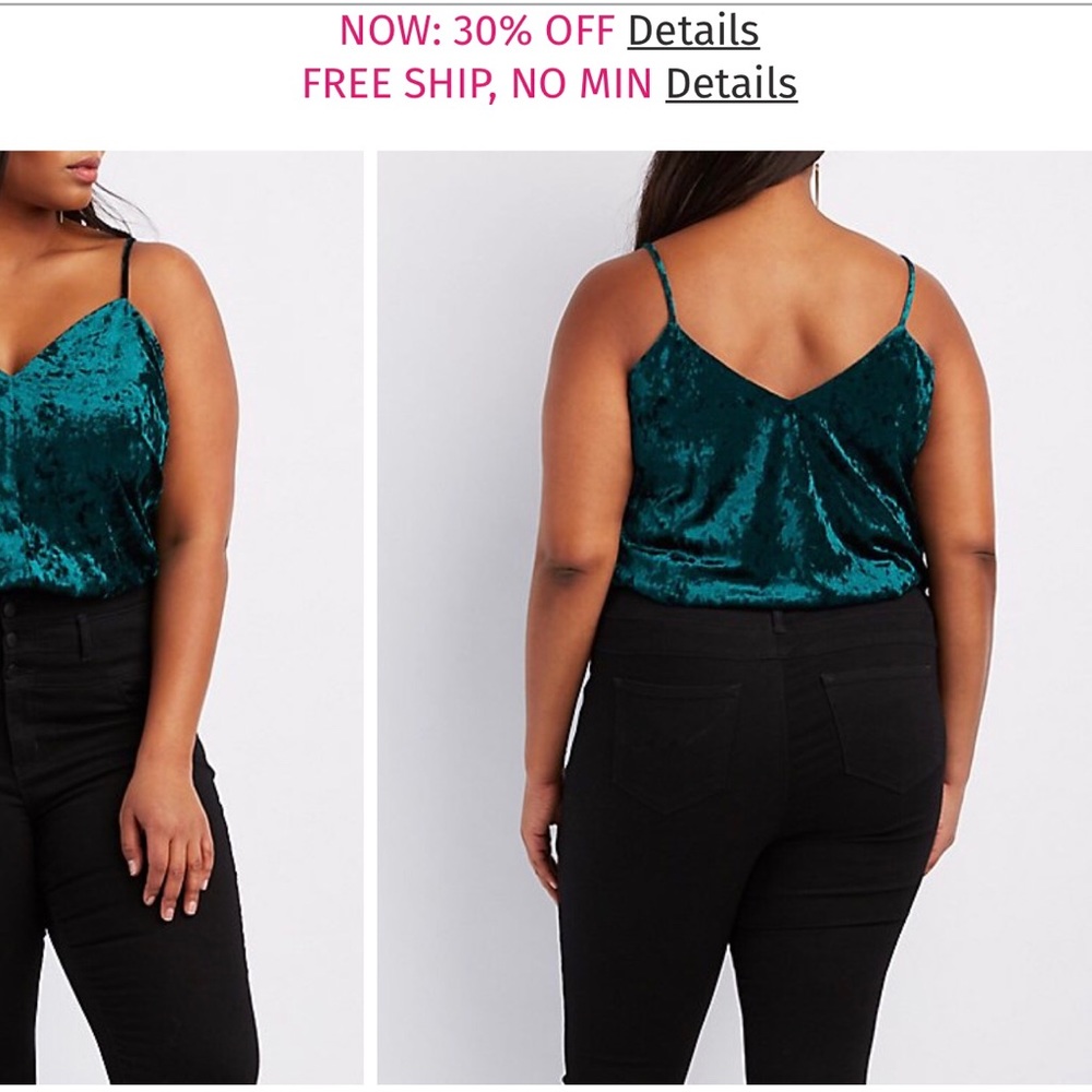 Plus Velvet Bodysuit